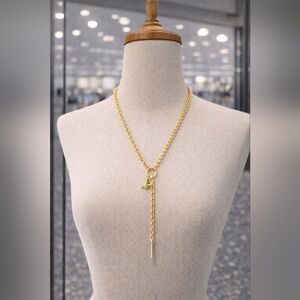 Kelly and Katie Gold necklace